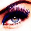 les yeux bleu